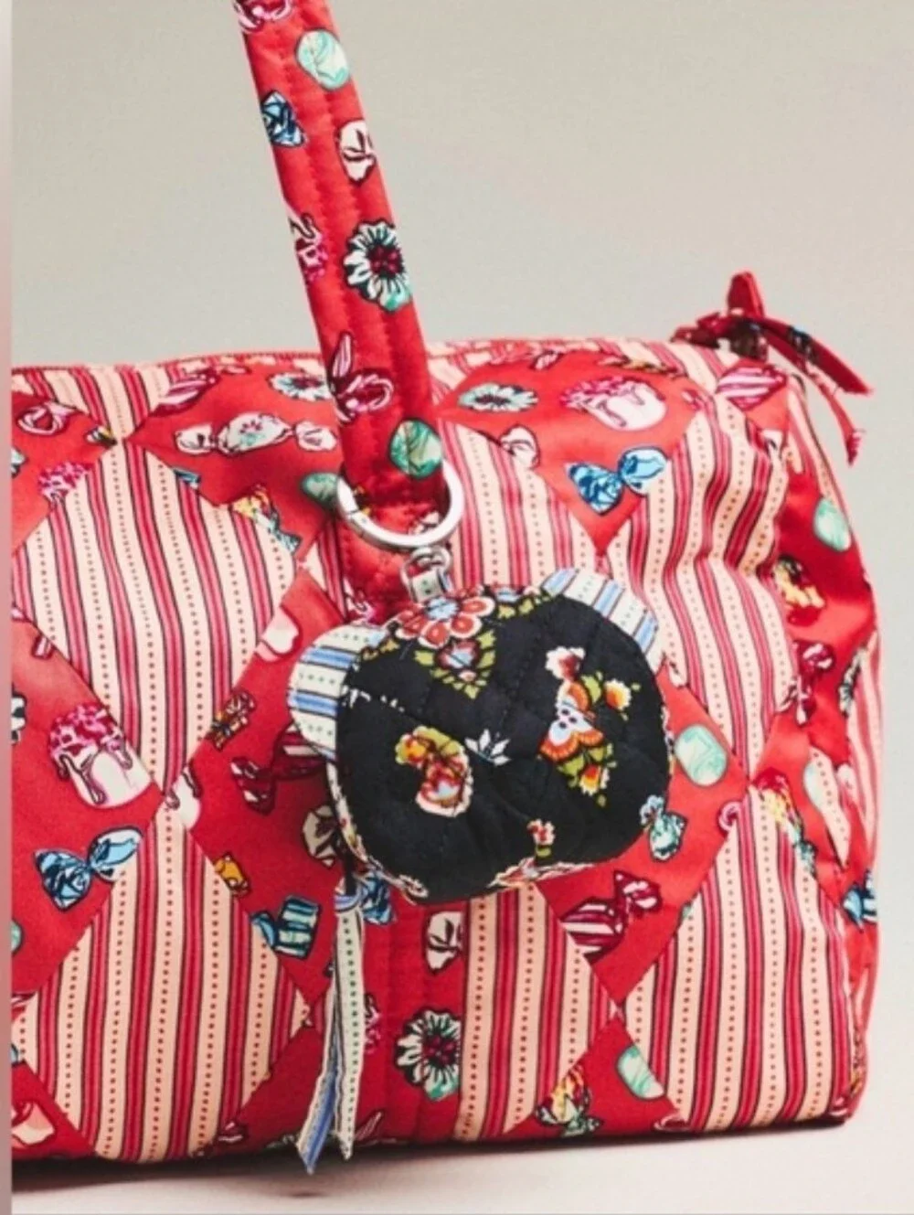 NWOT! Vera Bradley x Anthropologie Classic Mini Bear Bag Charm